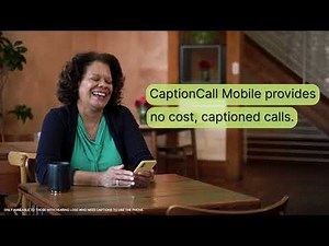 CaptionCall Mobile app No Cost, Real-time Caption app for Mobile