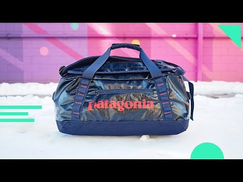 Patagonia Black Hole Duffel Bag Review | 40L Travel Duffle With Backpack Straps