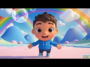 Color Splash Town – Meet the Dancing Colors! | Blue Boy, Red Rocket & Pink Princess