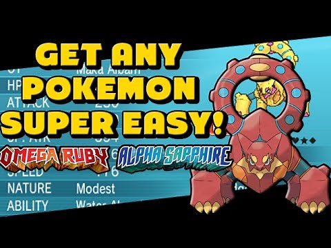 How to Get Any Pokemon With QR Codes! - Omega Ruby And Alpha Sapphire