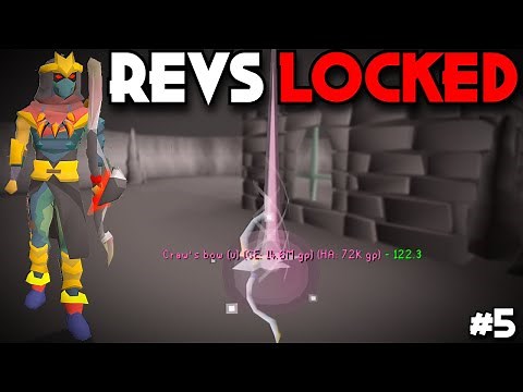 Getting 99 Range Only In The Rev Caves | OSRS | #5