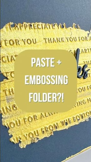 Wait…You Won’t Believe this Embossing Folder Hack!