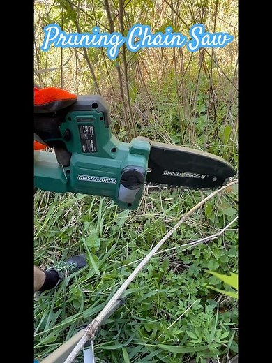 Masterforce Mini Chainsaw Review – Game-Changer for Yard Work!