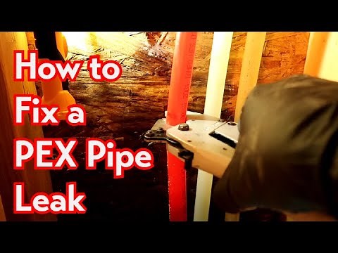 PEX Pipe Leak Repair