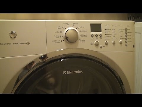 How To Clean an Electrolux Front Loading Washing Machine