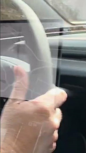 Tesla model 3 highland autopilot engaged