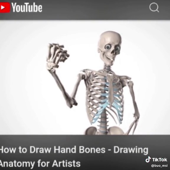 How to Draw Skeleton Hands | Art Drawing Tutorial