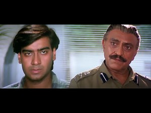 Jaan Movie Scene - Ajay Devgn - Amrish Puri - Ajay Devgn Dialogue