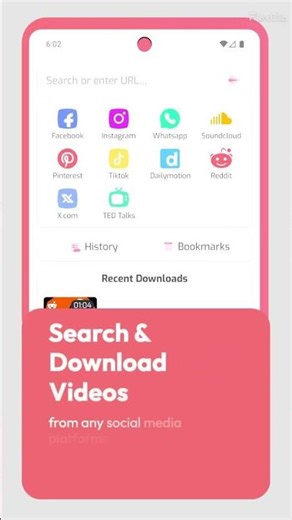 Magnet Video Download Android app