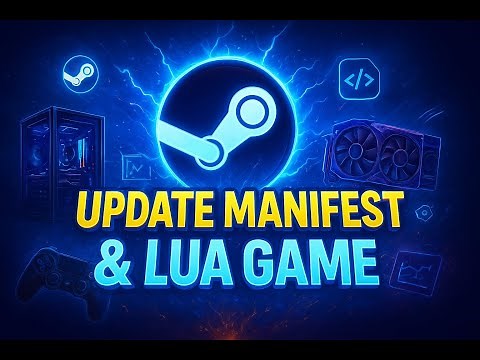 How to Update Your Manifest & Lua Game | Steam Tools Method