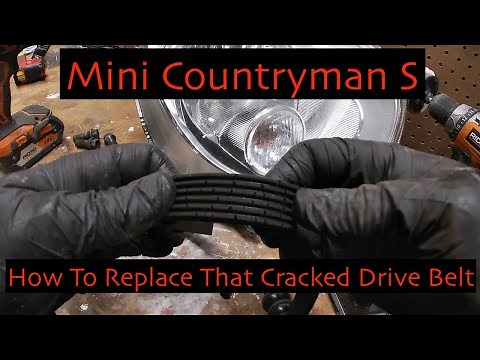 How to Replace the Drive Belt on a Mini Countyman S