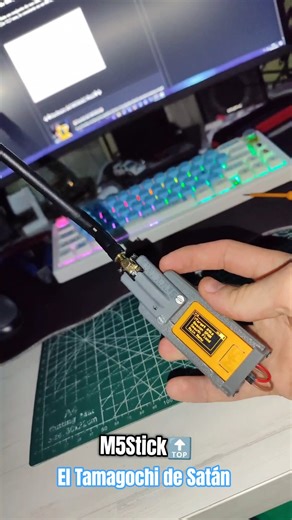 M5StickC Plus2🔝 Hacktool #m5stick #hacking #m5stack #pentesting #hacker