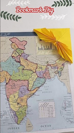 Easy Triangle Corner Bookmark/Origami Bookmark /Diy Paper Bookmark #diy #craft #handmade #papercraft