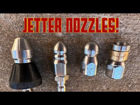 Different Types of Jetter Nozzles