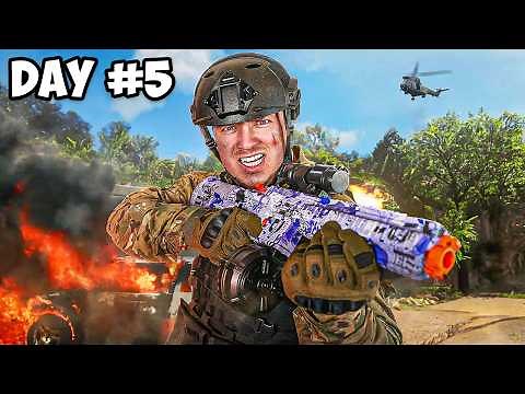 7 Days SURVIVING In REAL LIFE CALL OF DUTY! (ZOMBIES, Battle Royal & WARZONE)
