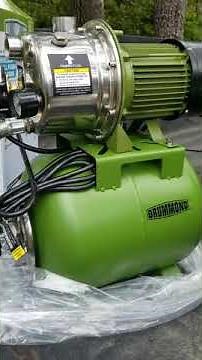 Shallow Well Pump install part 1