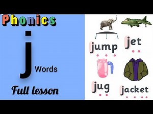 j words. Jolly phonics 'j' sound Blending words. Phonics j. #j sound phonics.