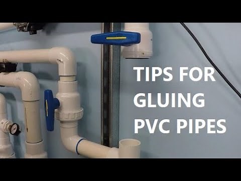 Tips For Gluing PVC Pool Pipes
