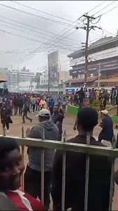 The current situation of protests in Nyamira County. | UnreportedKe | Facebook