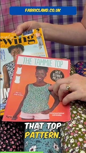 Tammie Top Sewing Patterns and Fabrics