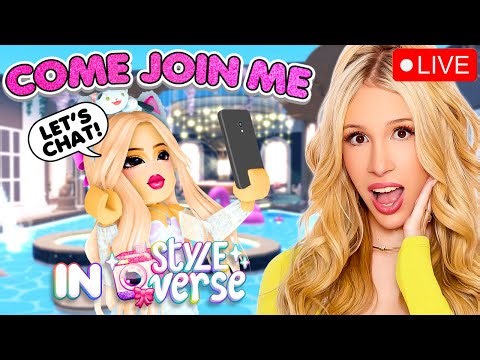 😱 JOIN ME IN MY ROBLOX GAME STYLEVERSE!!! *AND MORE*
