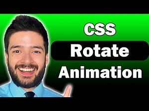 How to Create CSS Rotate Animation with Keyframes | Step-by-step Tutorial
