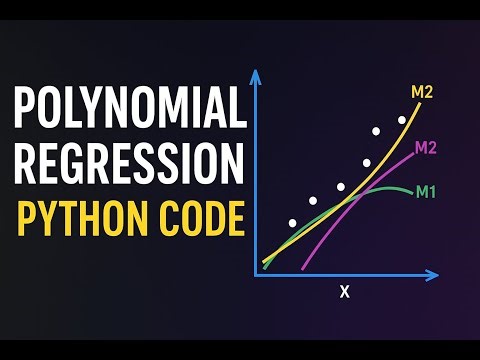 🚀 Polynomial Regression in Python | Step-by-Step Code + Explained Intuitively