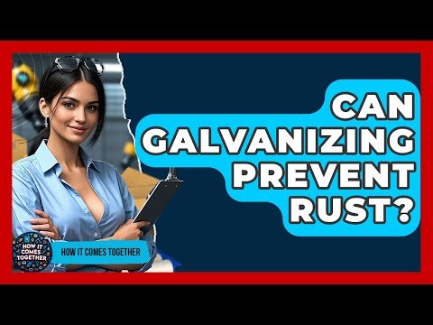 Can Galvanizing Prevent Rust? - How It Comes Together