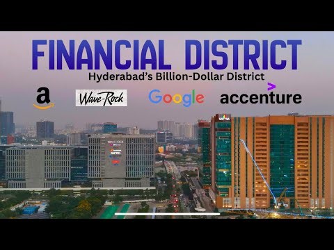 Nanakramguda Financial District | Amazon, Google, WaveRock, Accenture | Hyderabad IT Hub 🏙️✨