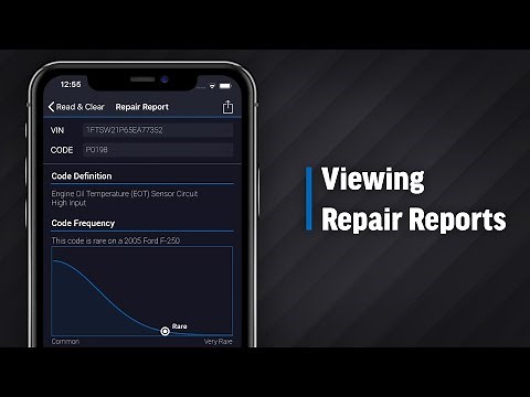 Viewing Repair Reports