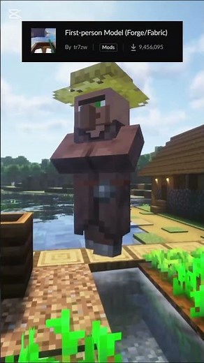 A More Realistic Minecraft? First Person & Falling Tree Mod! #minecraft #mod #minecraftmods