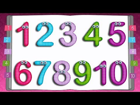 Learn to Write Numbers | 10 Little Numbers Song for Children