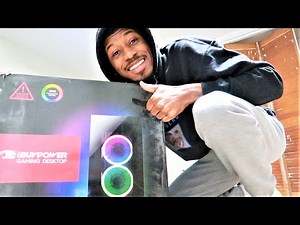 Unboxing and Setting Up The Element Mini 9300 iBuyPower Gaming PC 2021!!! *First Ever Gaming PC*