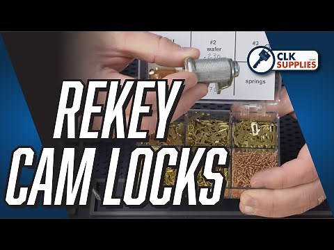 Locksmithing 101| How to Re-key Cam Locks - Everything you need to know!