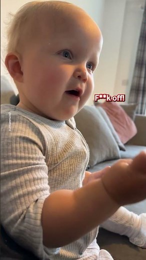 Cheeky Baby Swears At Mom 😂