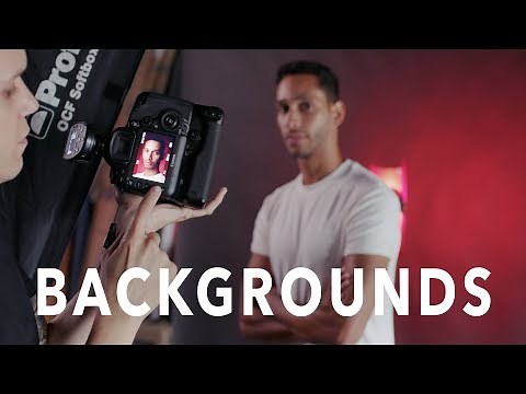3 Ways to Light Your Photography Background | Background Light Color