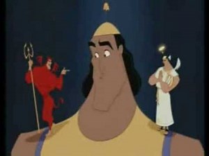 Kronk's Dilemma: Angel vs Devil