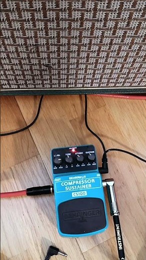 The "jazz" compressor | CS100 Behringer