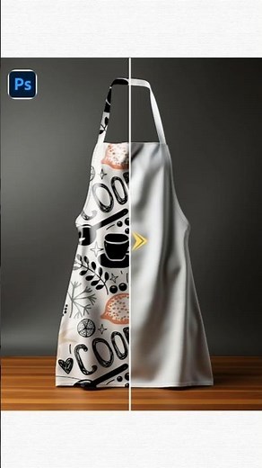 Adobe Photoshop 2025 Tips &Tricks _How to Create a Realistic Apron Mockup in Photoshop #Adobe