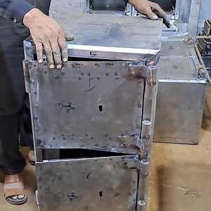 2.8K views · 45 reactions | Making Steel Safe Locker | How To Make Stainless Steel Drawer Locker | Inside Industries | Facebook