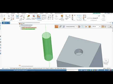 Solid Edge ,Ensamble de piezas.