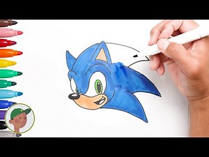 How To Draw Sonic The Hedgehog
