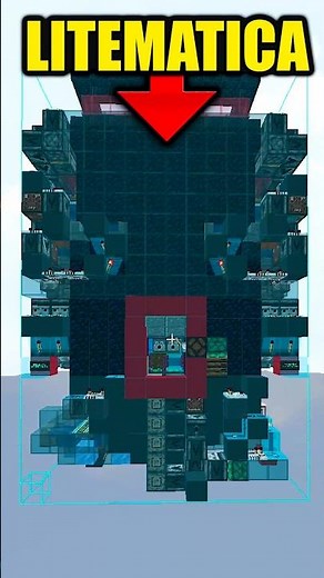 Cómo PEGAR una schematic con litematica en Minecraft