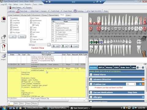 Open Dental Clinical Training for eClinicalWorks Users