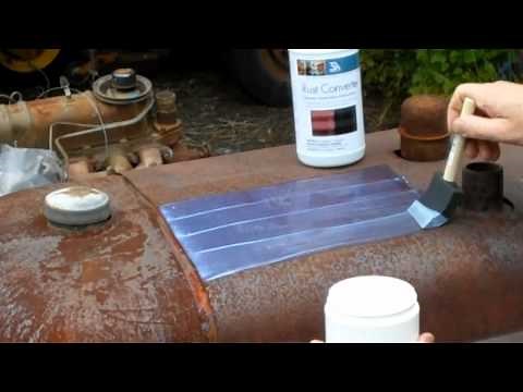 Applying Rust Converter to a Farmall Tractor