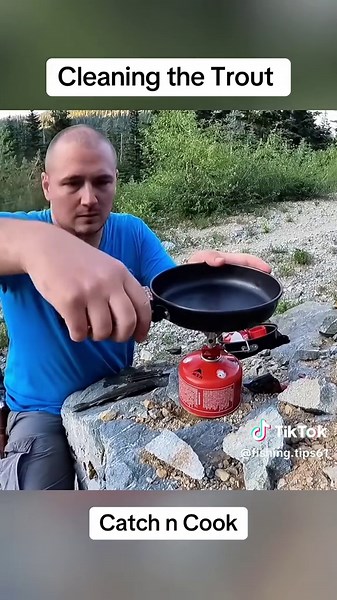 Catch and Cook: Cleaning Fresh Trout in the Outdoors