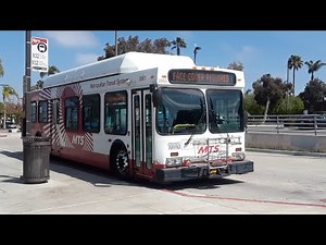 San Diego MTS New Flyer C40LF 2865 Route 932 (Iris Avenue)