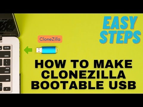 How to make Clonezilla bootable usb | Clonezilla bootable usb