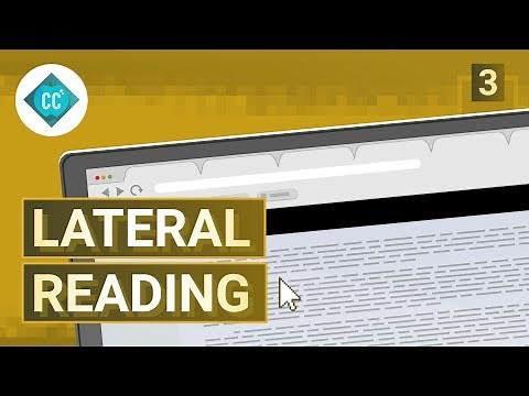 Check Yourself with Lateral Reading: Crash Course Navigating Digital Information #3