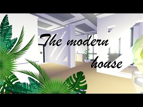 Décoration une mini maison entièrement modernisée ROBLOX ADOPT ME!